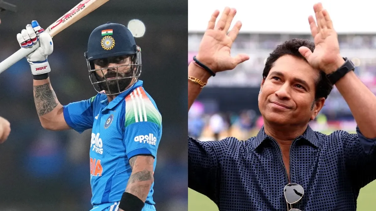 To surpass Sachin Tendulkar