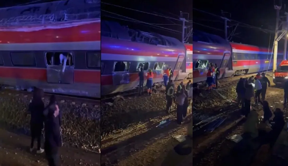 Two high-speed trains collided in Spain, resulting in 21 fatalities and numerous injuries | Video