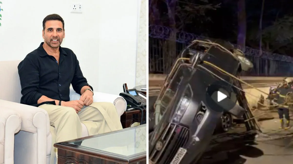 Two people are hurt in an accident involving Akshay Kumar